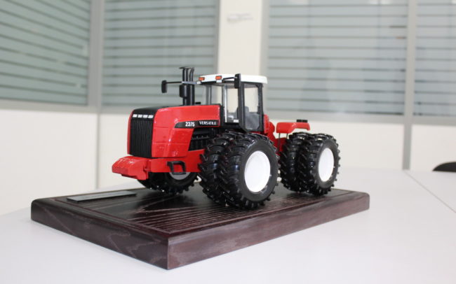 Процесс создания макета трактора в масштабе М20