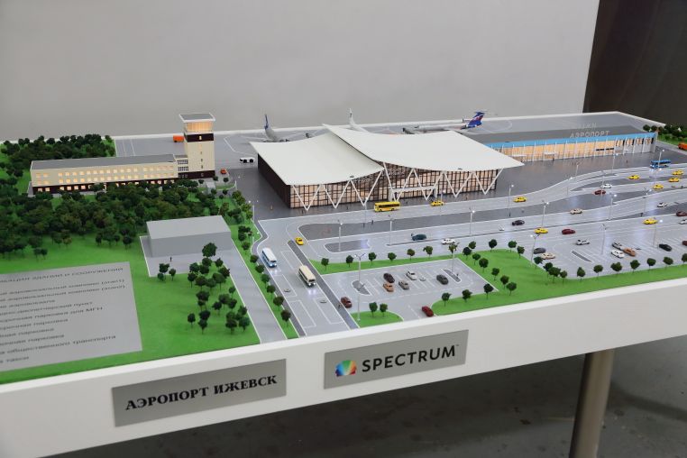 Новый аэропорт ижевск. Макет аэропорта. Бумажный макет аэропорт. Макет аэродрома.